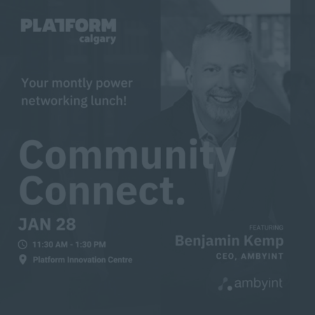 Benjamin Kemp, to Speak at Platform Community Connect Networking Event!