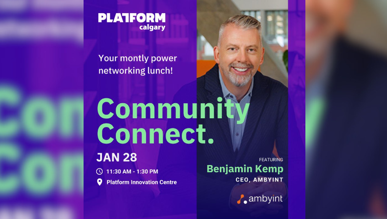 Benjamin Kemp, to Speak at Platform Community Connect Networking Event!