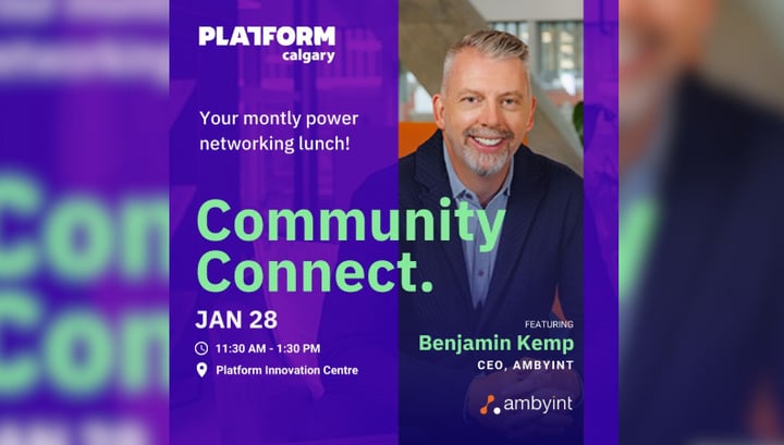 Benjamin Kemp, to Speak at Platform Community Connect Networking Event!