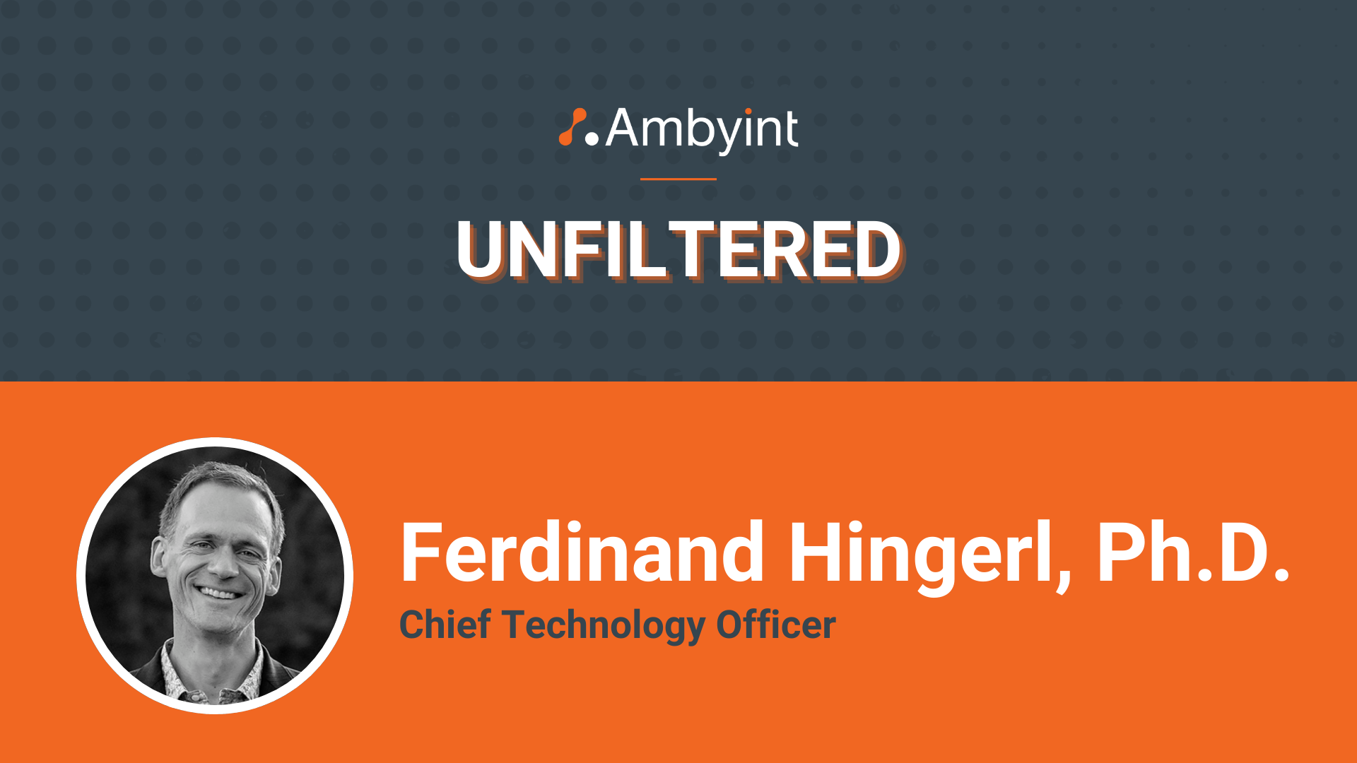 Ferdinand Hingerl - Unfiltered Interview